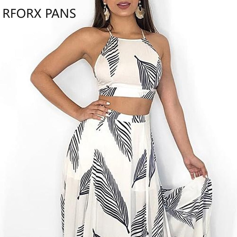 Cami Top & Split Maxi Set