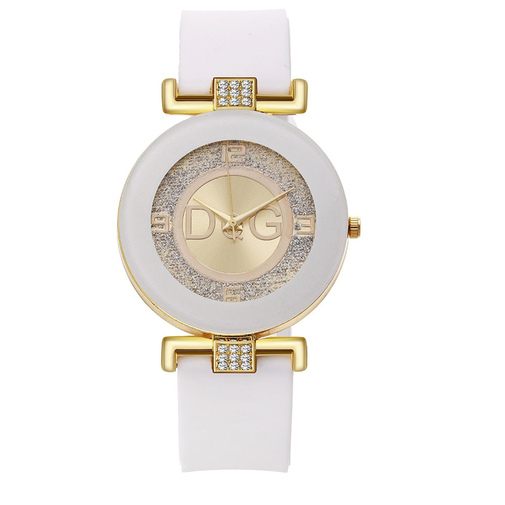 #added collection Black White Quartz wrist wear