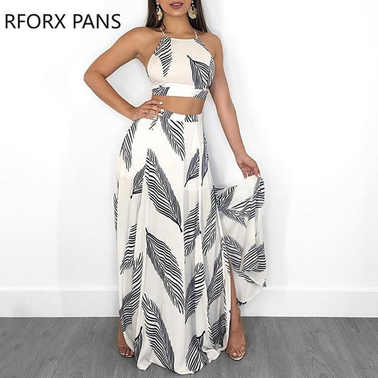 Cami Top & Split Maxi Set